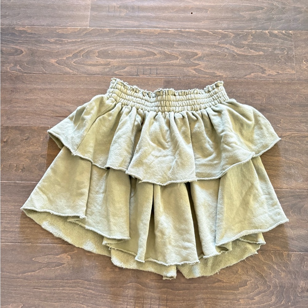Aerie Olive Green Skirt